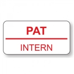 Pat the Toyota Intern Badge and Button